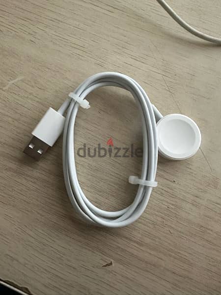 Apple Watch charging cable + Adaptor 12W  + كابل شحن ساعة + شاحن ابل 0