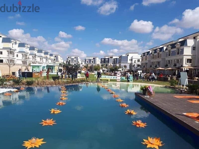I-Villa garden for sale 275 meters + garden 81 meters, with lowest down payment and instalments for the longest, Mountain View 6th October City 3