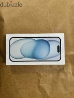 New Iphone 15 blue 128 (السعر نهائي)