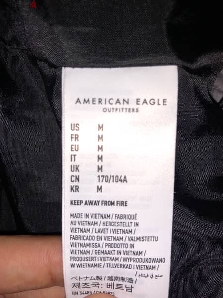 American Eagle Puffer Vest Original 2