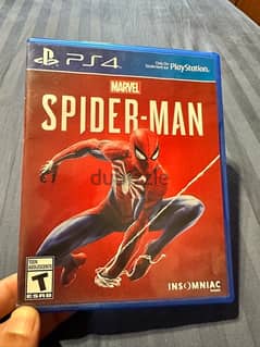 Spider man marvel for PS4