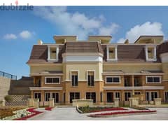 S villa shot at a price lower than the market price with an open view in Sarai Compound