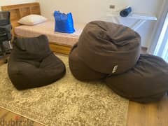 TWIST bean bags for sale (separately or together)