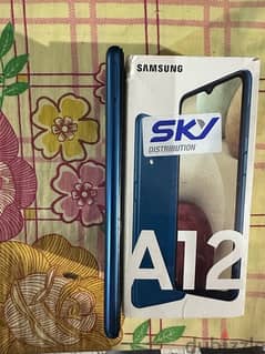 تلفون samsung A12 سامسونجa12 0