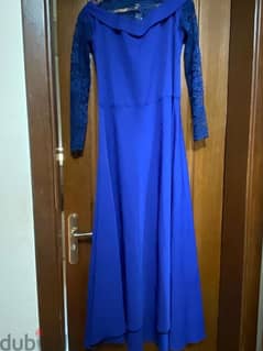 Royal blue dress - فستان سواريه
