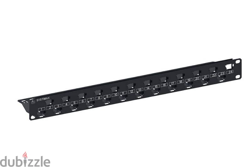 patch panel commscope 24port cat6كورد فايبر وباتش بانل كومسكوب ٢٤ مخرج 7