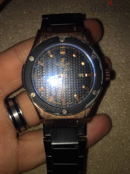 ساعه hublot geneve سوسري اصلي 1