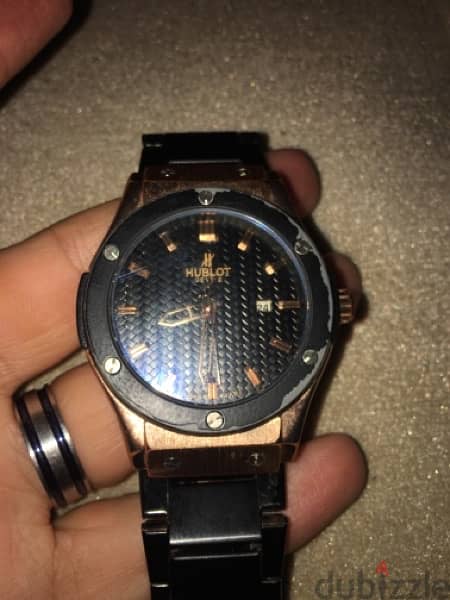 ساعه hublot geneve سوسري اصلي 2