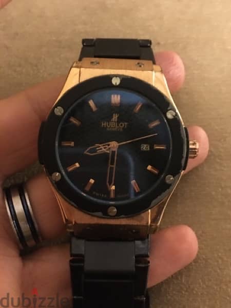 ساعه hublot geneve سوسري اصلي 6