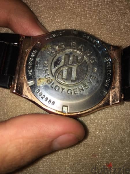 ساعه hublot geneve سوسري اصلي 9