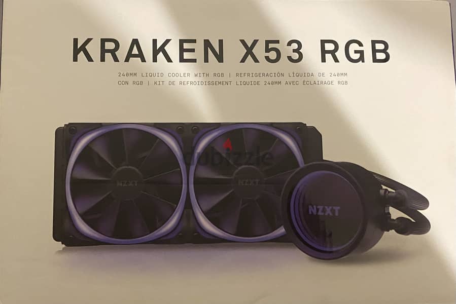 NZXT Kraken X53 RGB 240mm AIO liquid cpu cooler 3