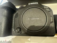 Canon EOS R7 كسر زيرو بالضمان المحلى