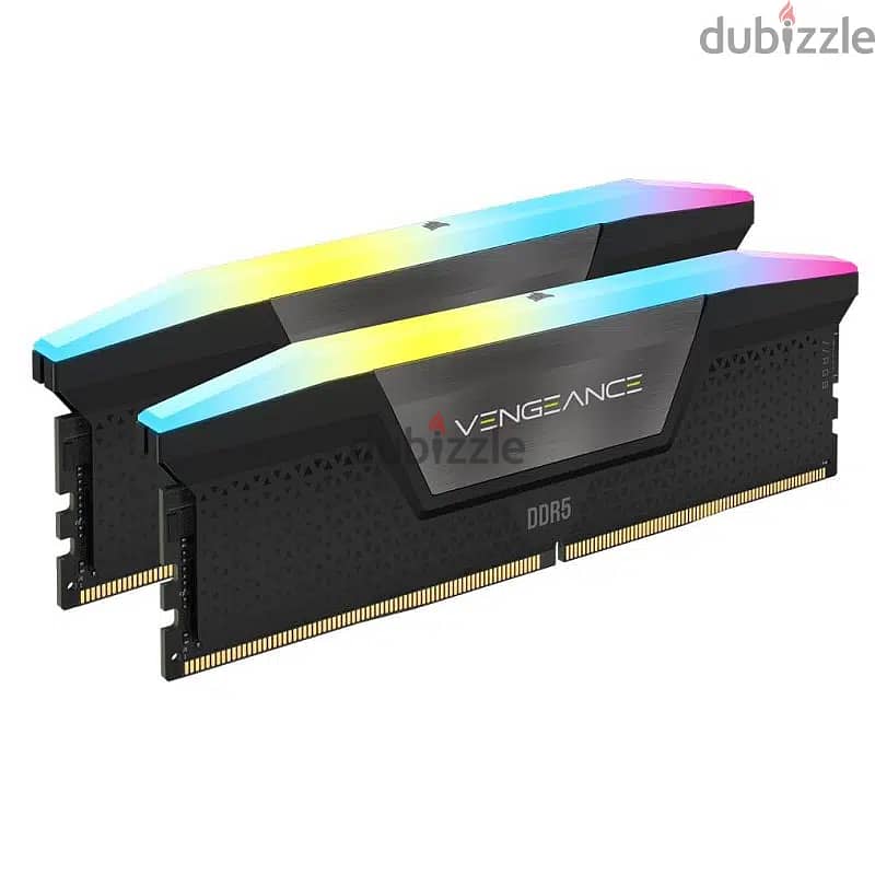 CORSAIR VENGEANCE RGB DDR5 32gb 2x16 6400MHZ 0