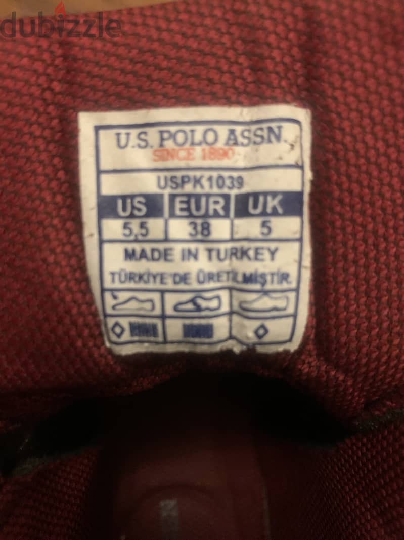 حذاء ماركة   U. S. POLO  اصلى 5