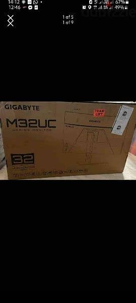 Gigabyte m32uc 32 inch 4k 144 hz to 165 in oc 0