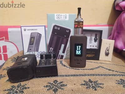 Vape kit Mod gen 200 & Tank bskr 3 mtl