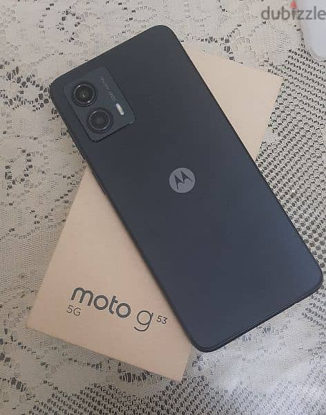 Moto g53 5g | snap dragon 8 core 128gb 4 ram 0