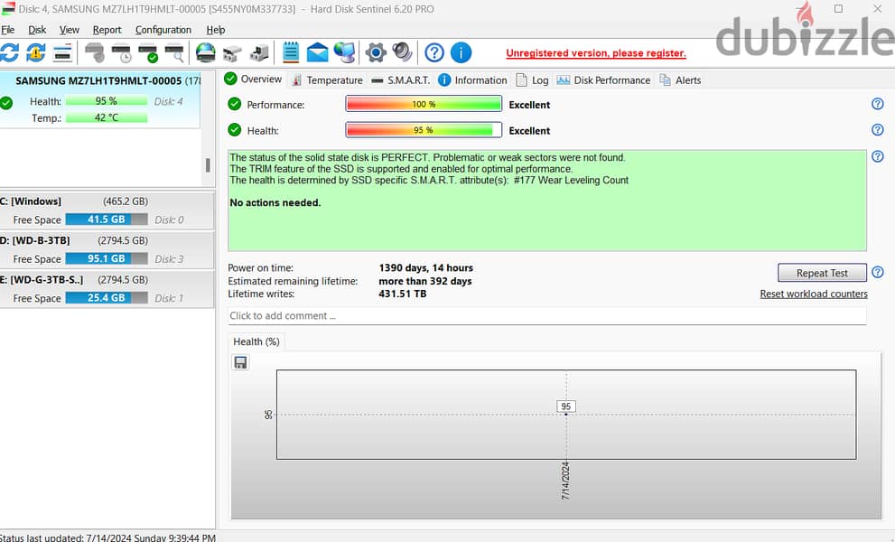 Samsung PM883 1.92TB Enterprise SATA 2.5" SSD 1