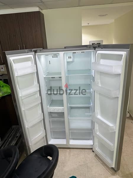 Midea Fridge Side By Side 2 Door Refrigerator 344 L 4