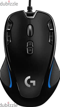 Logitech G300S Wired Gaming Mouse Black لوجيتيك ماوس ألعاب سلكي G300S 0