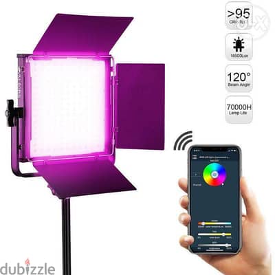 rgb video led light