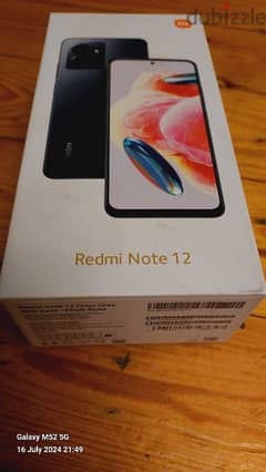 redmi  note 12  بالضمان كالجديد