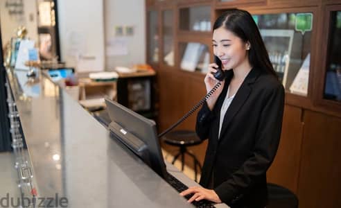 مطلوب Receptionist لعيادة تخسيس بمدينة نصر بمرتب 8000