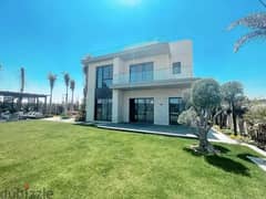 Villa for sale in Sodic Zayed, immediate receipt (ground, first, roof), area 314 square meters + garden 280 square meters, with 15% down payment