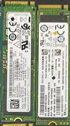 هاردات Mix NVMe/SSD [1TB] , NVME 0