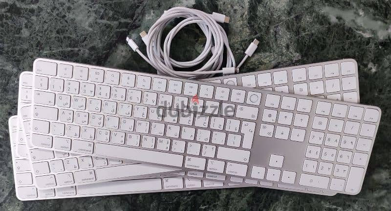 Magic keyboard numeric Arabic touch id with cable 0