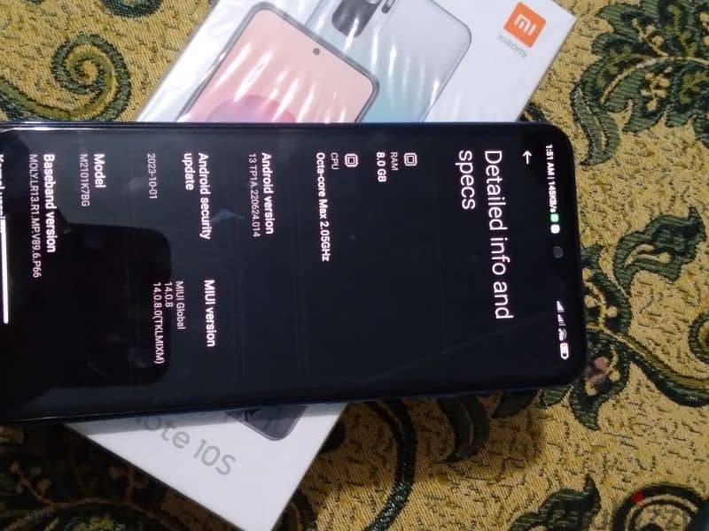 تلفون redmi note 10 s 1