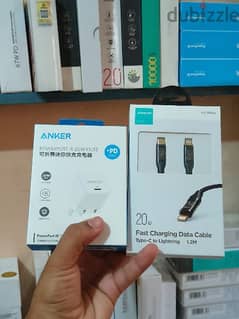 charger Anker and cable