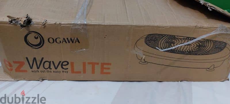 Ogawa Ez Wave Lite TO-B10 BLACK لوحة الاهتزاز لتخسيس الجسم 1