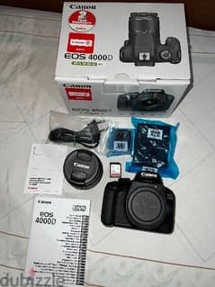 Canon 4000D DSLR Camera