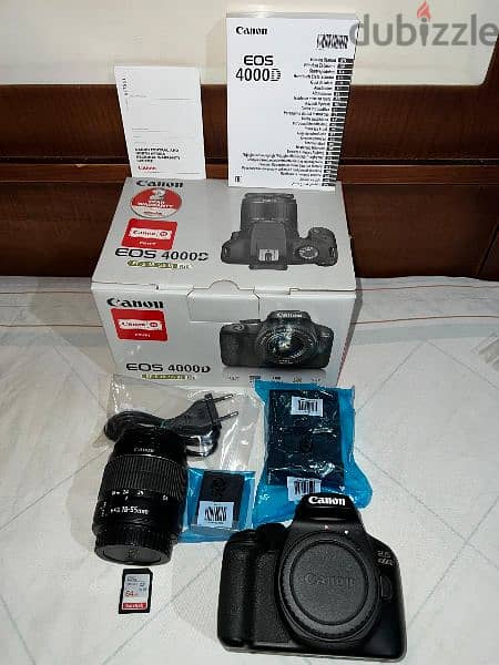 Canon 4000D DSLR Camera 1