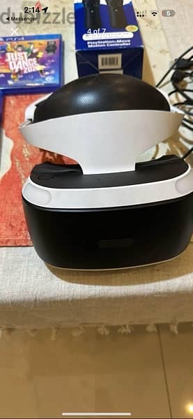 sony VR HEADSET with motion controllers 1