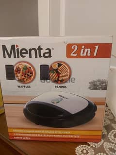 Mienta 2 in 1 Sandwich Maker, 750W, SM27809A