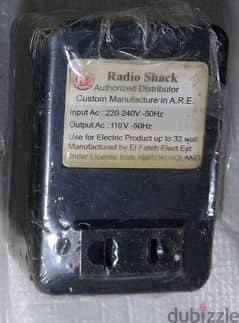 للبيع شاحن 110 فولت ماركة Radio Shack Battery Charger