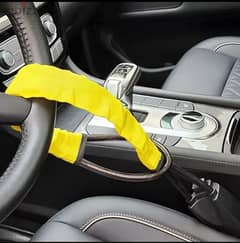واير أمان للسيارات لربط عجلة القيادة بحزام الأمان ضد السرقة