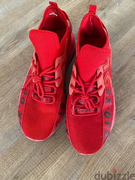 CCX Red shoes Good Quality SAUDI Import 44 2