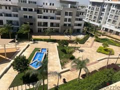 Apartment 191m on the best view of swimming pool and landscape corner with installments in Garden Residence Hyde Park Fifth Settlement