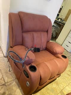 كرسي ليزي بوي للاسترخاء والراحه lazy boy chair/ massage