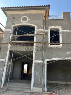 Twin house villa for sale in Stone park with basement