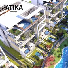 Triplex villa with private elevator, finished, ultra modern, in installments over 8 years, next to Maxim Mall, best location and the strongest develop