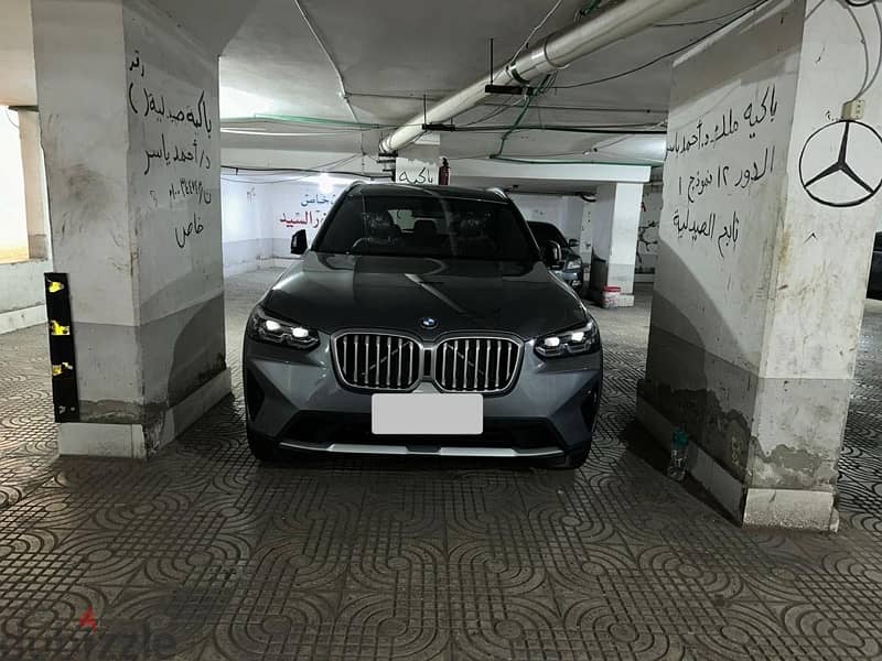 BMW X3 2024 3M prosign وكيل رخصه سنه 1