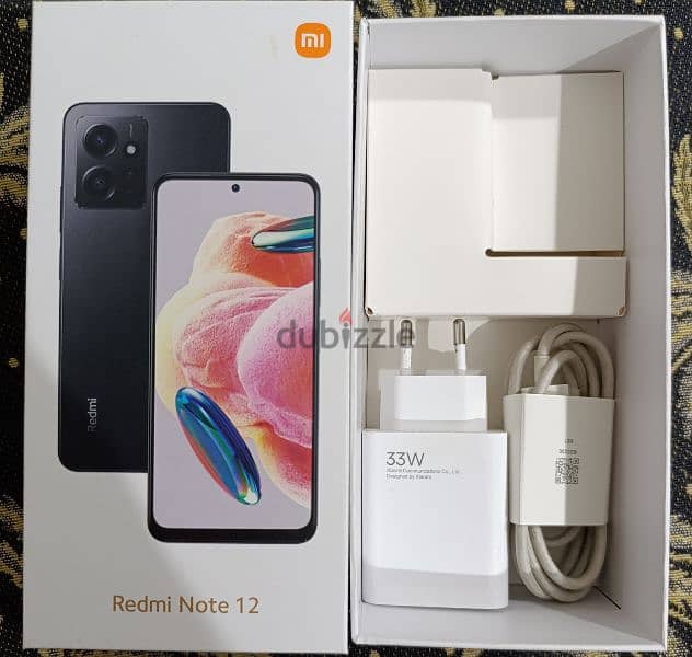 xiaomi redmi note 12 ___ 128g _ 6 ram 3