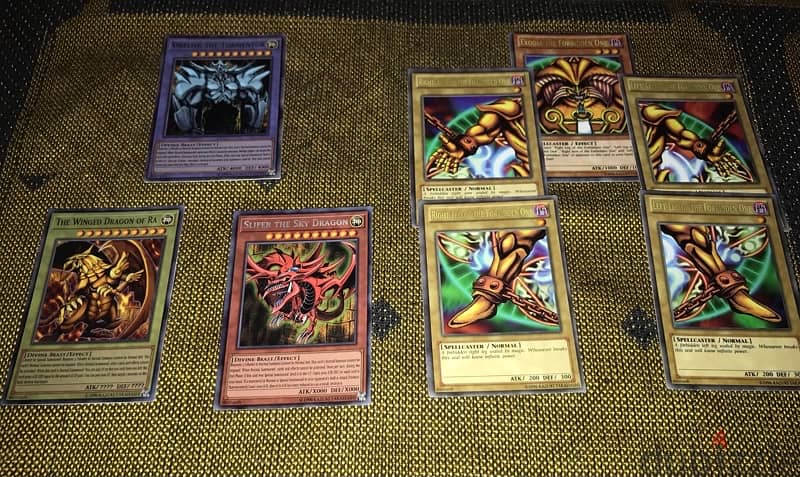 Yu-Gi-Ou اوراق نادرة و مجموعات يوجي متكاملة 2