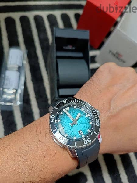 ساعة تيسو Tissot Seastar 2000 Professional Powermatic 80 أوتوماتيك 11