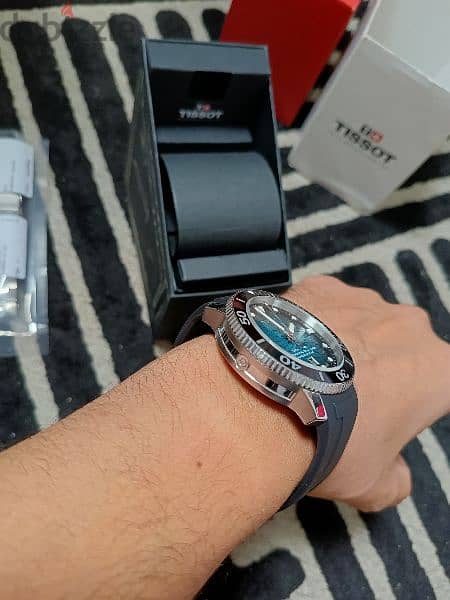 ساعة تيسو Tissot Seastar 2000 Professional Powermatic 80 أوتوماتيك 13