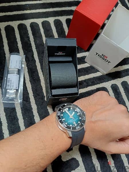 ساعة تيسو Tissot Seastar 2000 Professional Powermatic 80 أوتوماتيك 14